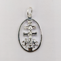 Medalha Prata Rodeada