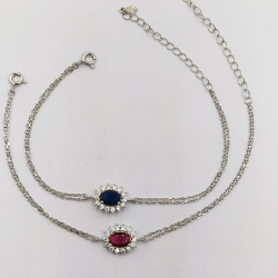 Pulseira Prata Rodeada 