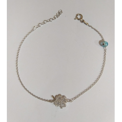 Pulseira Prata Rodeada