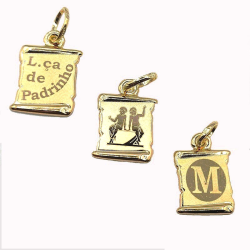 Medalha Ouro Amarelo 9k