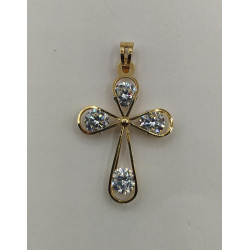Cruz Ouro Amarelo 19k