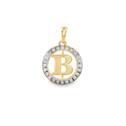 Medalha Bicolor Ouro 19k