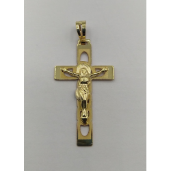 Crucifixo Ouro Amarelo 9k