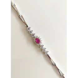 Pulseira Prata Rodeada 