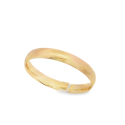 Aliança Ouro Amarelo 19k