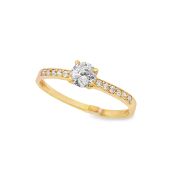Anel Ouro Amarelo 9k