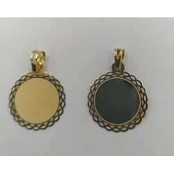 Medalha Ouro Amarelo 19k