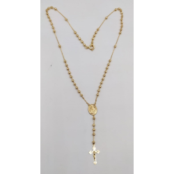 Colar Terço Ouro Amarelo 19k