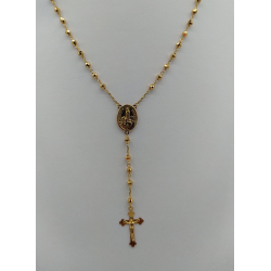 Colar Terço Ouro Amarelo19k