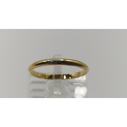 Aliança Ouro Amarelo 19k