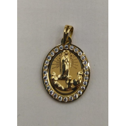 Medalha Ouro Amarelo 19k