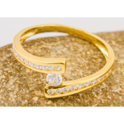 Anel Ouro Amarelo 19k