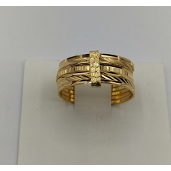 Anel Ouro Amarelo 19k