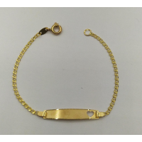 Pulseira Criança Ouro Amarelo 9k