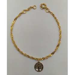 Pulseira Ouro Amarelo 9k