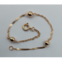 Pulseira Ouro Amarelo 9k