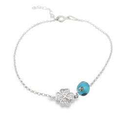 Pulseira Prata Rodeada