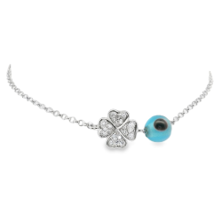 Pulseira Prata Rodeada