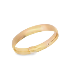 Aliança Ouro Amarelo 19k