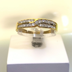 Anel Ouro Amarelo 19k