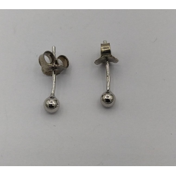 Brincos Prata Rodeada