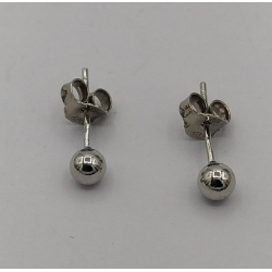 Brincos Prata Rodeada