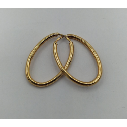 Argolas Ouro Amarelo 19k