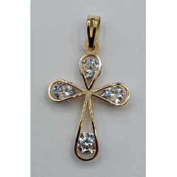 Cruz Ouro Amarelo 19k