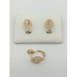 Brincos Ouro Amarelo 19k