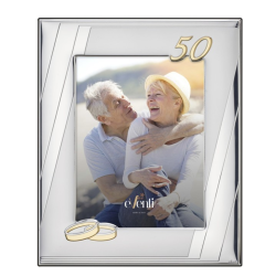 Moldura Prata Bilaminada