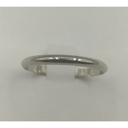 Aliança Ouro Branco 19k