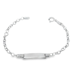 Pulseira Prata Rodeada
