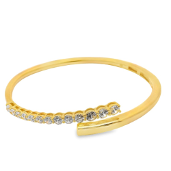 Pulseira Prata Dourada