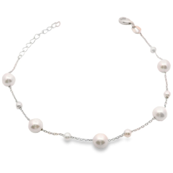 Pulseira Prata Rodeada