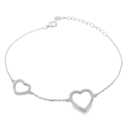 Pulseira Prata Rodeada